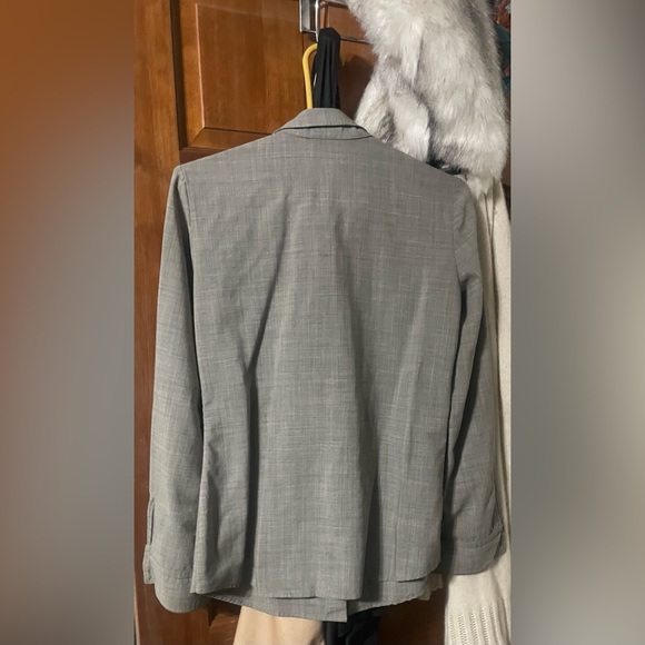 STRENESSE GAbriele Strehle Gray Button-Down Shirt Made in Germany 100% wool - Picture 4 of 8